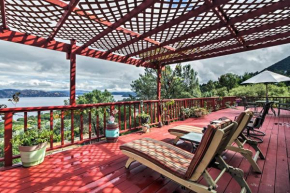 Spacious Kelseyville Home with Large Lakefront Deck!